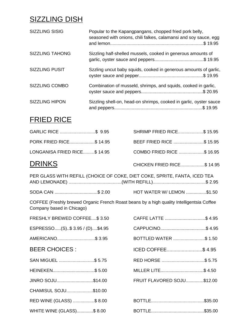 Tita Mia's Filipino Restaurant & Cafe